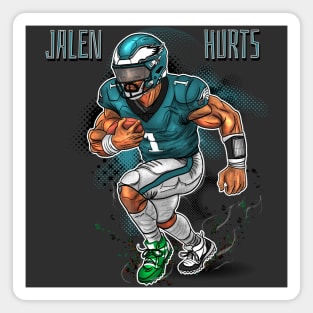 Jalen Two Shoes: Mismatched Greatness - Jalen Hurts Edition Magnet